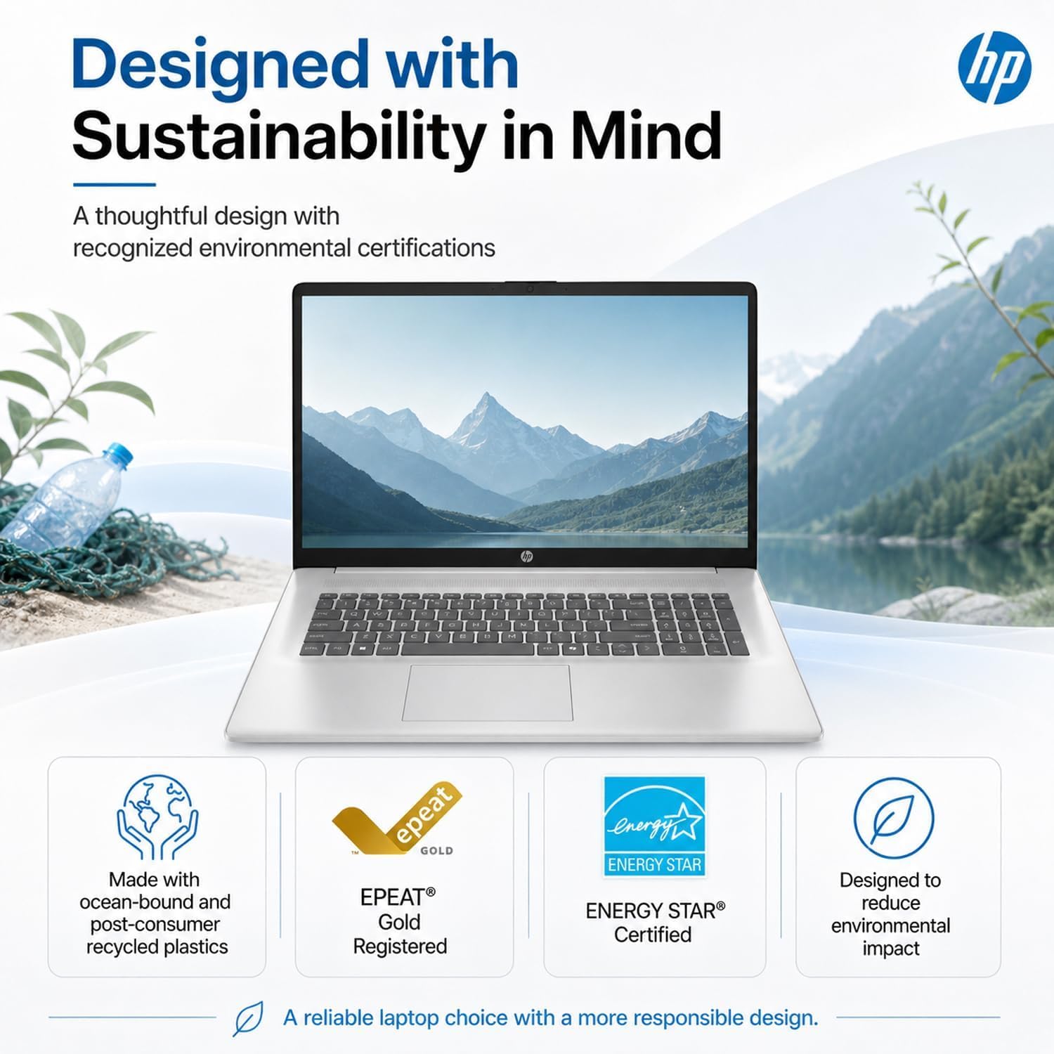 HP New Business Laptop with Microsoft Office, Intel Core i5-1235U 10-core Processor, 15.6' FHD LED Display, 16GB RAM, 1TB SSD, Ultra Quiet Design, SD Card Reader, Wi-Fi 6, Windows 11 Pro, WOWPC USB