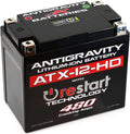 Antigravity ATX12-HD. Heavy Duty Lithium Motorcycle and Powersport Battery with Built in Jump Starting, 8Ah, ATV, Quad, UTV, Scooter, Lawn Mower, Generator Battery - Harley, Honda, Kawasaki