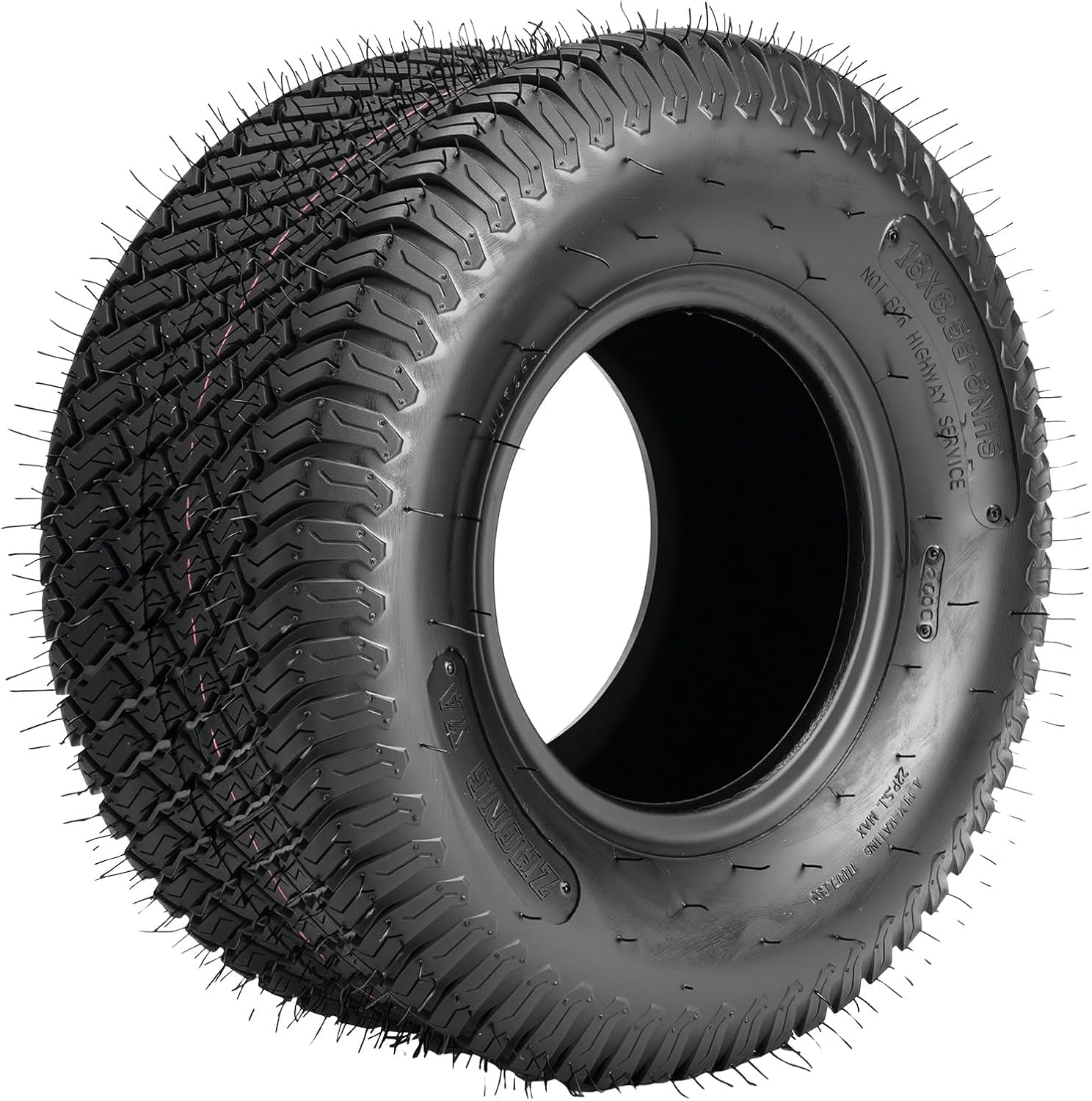 KAX 18x8.5-8 Lawn Mower Tires,18x8.5-8 Mud Tires for Off-Road, Golf Carts,4 Ply, 2Pcs,Tubeless Z-160