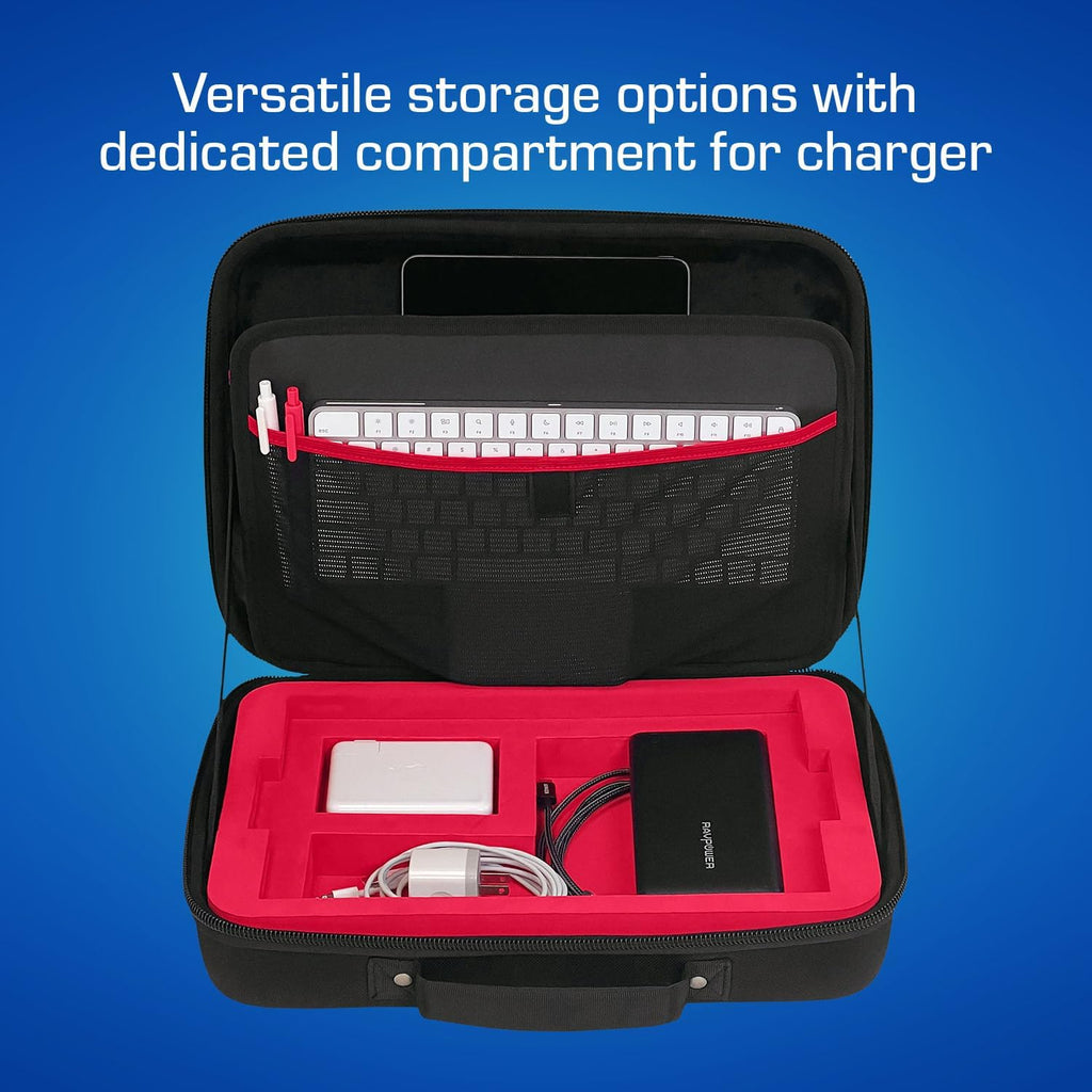 Analog Cases 13' MacBook Pro Hard Shell Pulse Case, Compatible with 2016-2025 M1 / M2 / M3 13' MacBook Pro & 2018-2024 MacBook Air Laptop Models, Hardshell Travel Case with Shock Absorbent EVA Insert