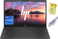 HP 15.6' Business Laptop Computer, Intel Core i7-1355U 10-Core Processor, 32GB RAM 1.5TB Storage (1TB SSD+512GB Docking Set), Windows 11 Laptop, Numeric Keypad, NLY Earphones, Jet Black