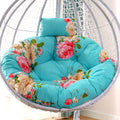 HUHJYUGE Swing Chair Cushion Seat Pads, Egg Chair Cushion Replacement, Hanging Basket Chair Seat with Pillow, Detachable, Sun-Resistant, Comfy, for Outdoor Patio Garden