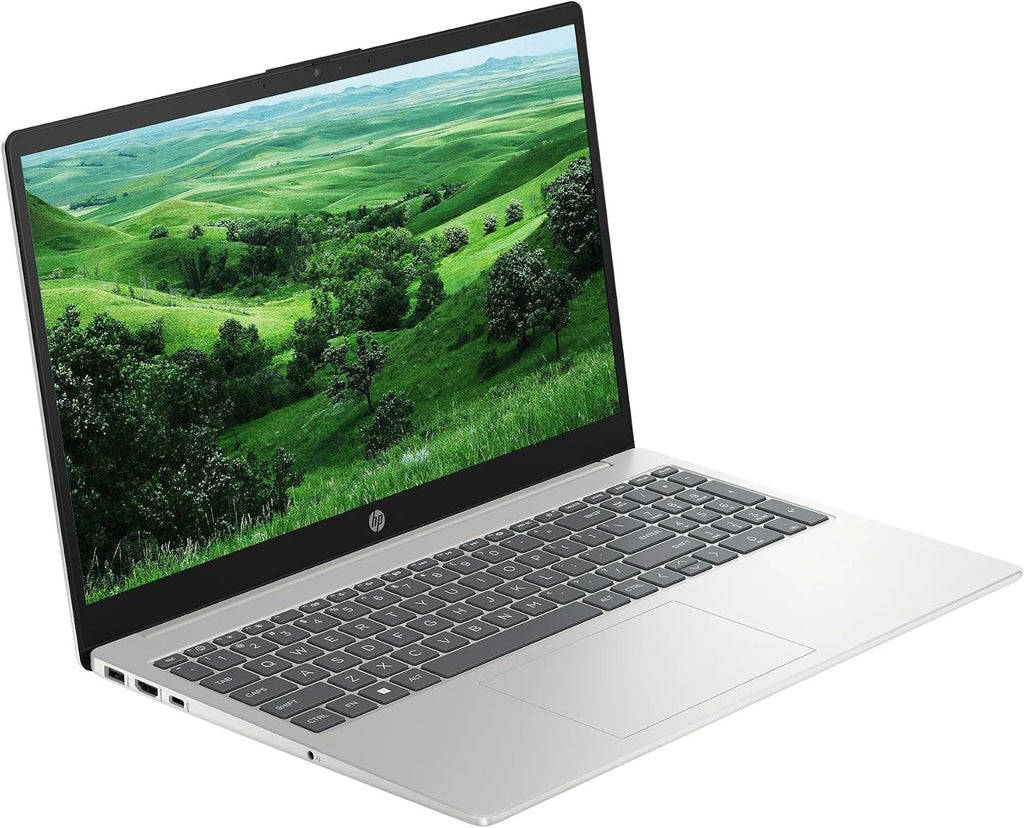 HP 15.6 inch FHD Business Laptop, 32GB RAM, 1TB SSD, 12th Gen Intel 10 Core i5-1235U(Up to 3.7GHz Beat i7-1195G7), Bluetooth, Wi-Fi 6, Numeric Keypad, Win 11 Pro, W/GM Accessories, Silver