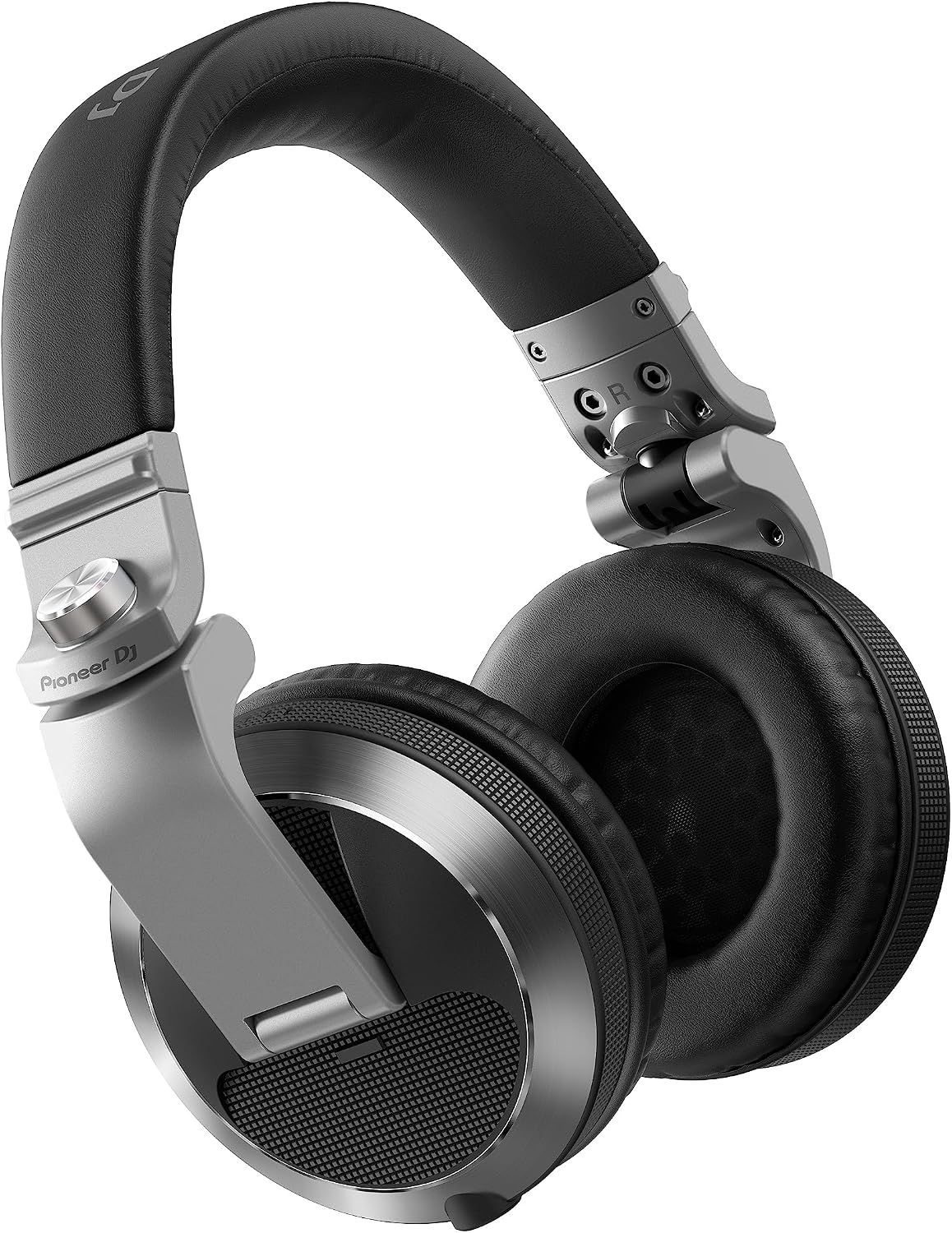 Pioneer HDJ-X7-S Over-Ear DJ Headphones, Silver