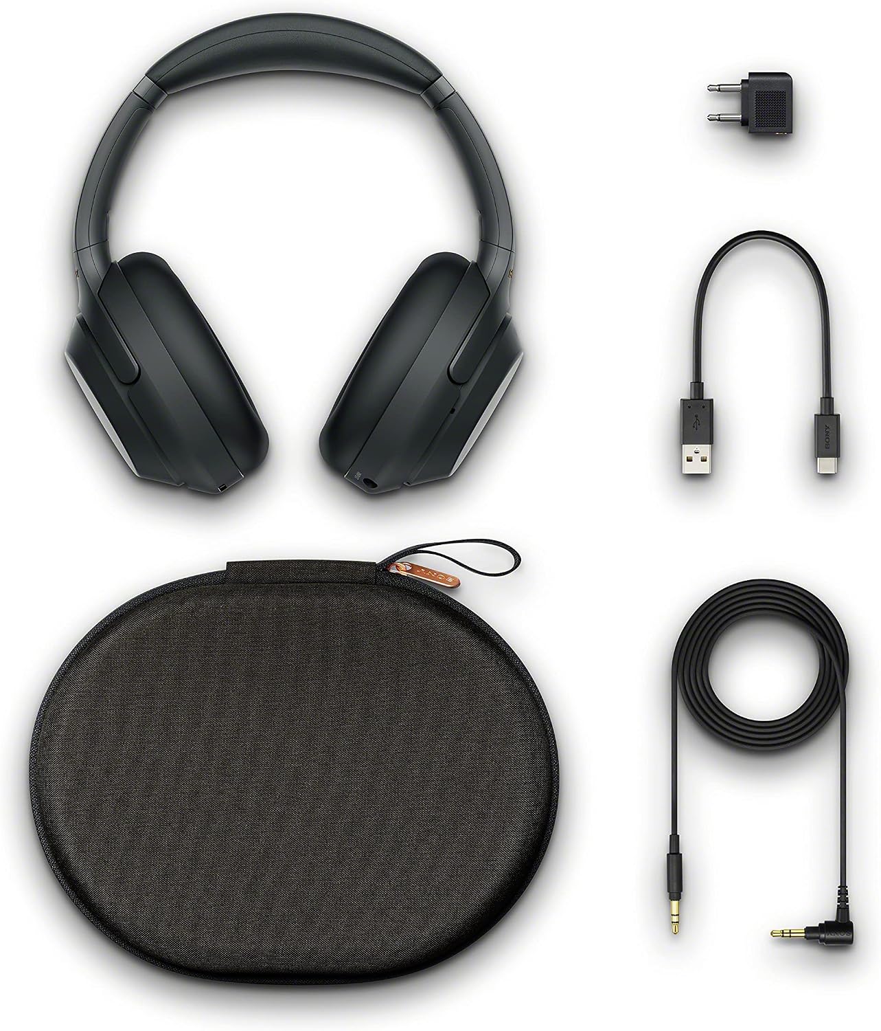 SONY WH1000XM3 Bluetooth Wireless Noise Canceling Headphones, Black WH-1000XM3/B (Renewed)