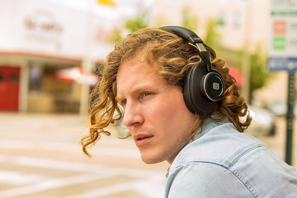 PreSonus Eris HD10BT Professional Headphones with Active Noise Canceling and Bluetooth — Closed-Back, Over-Ear Wireless ANC Studio Recording Headphones for Professional Mixing and Monitoring