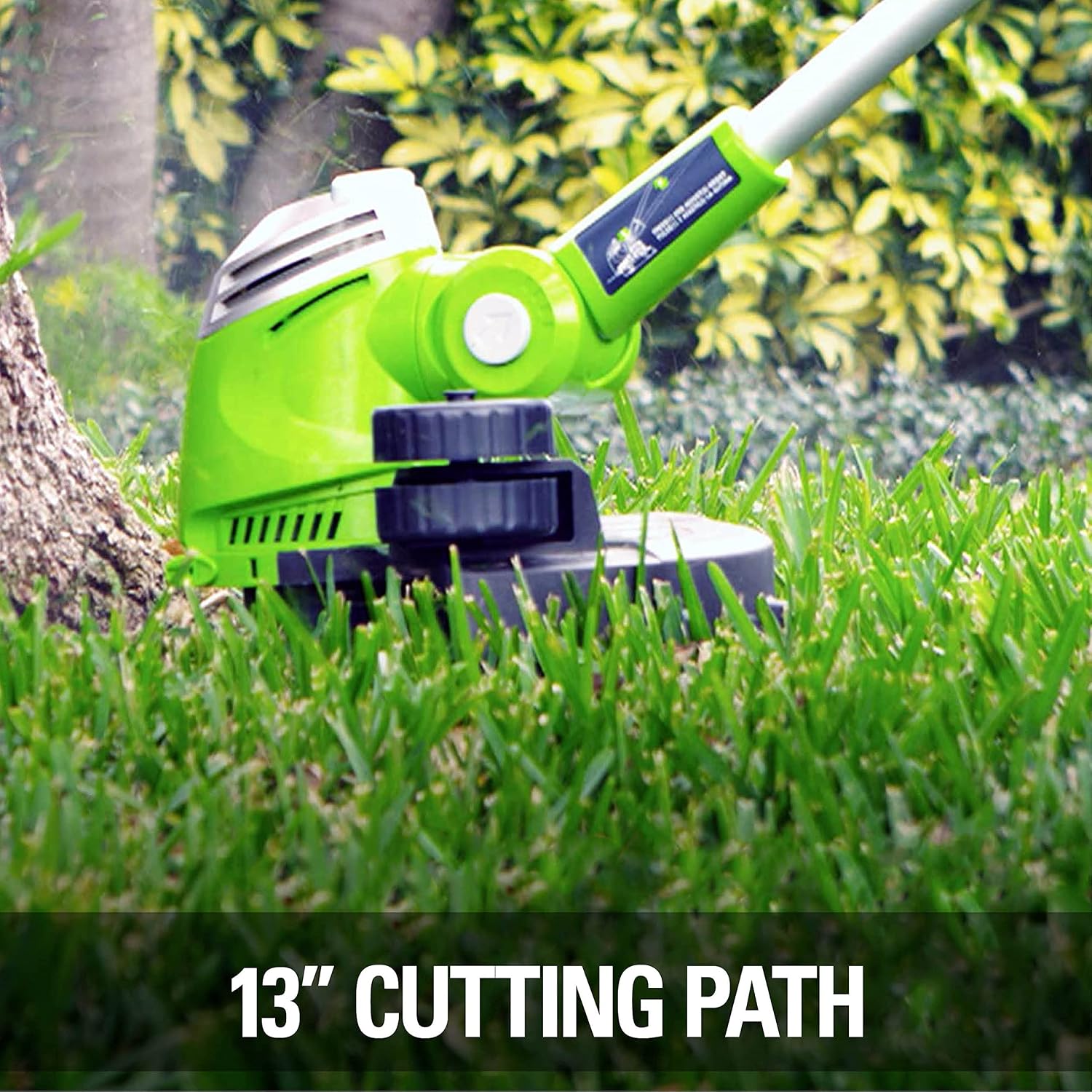 Greenworks 40V 13' Cordless String Trimmer / Edger, 2.0Ah Battery and Charger Included