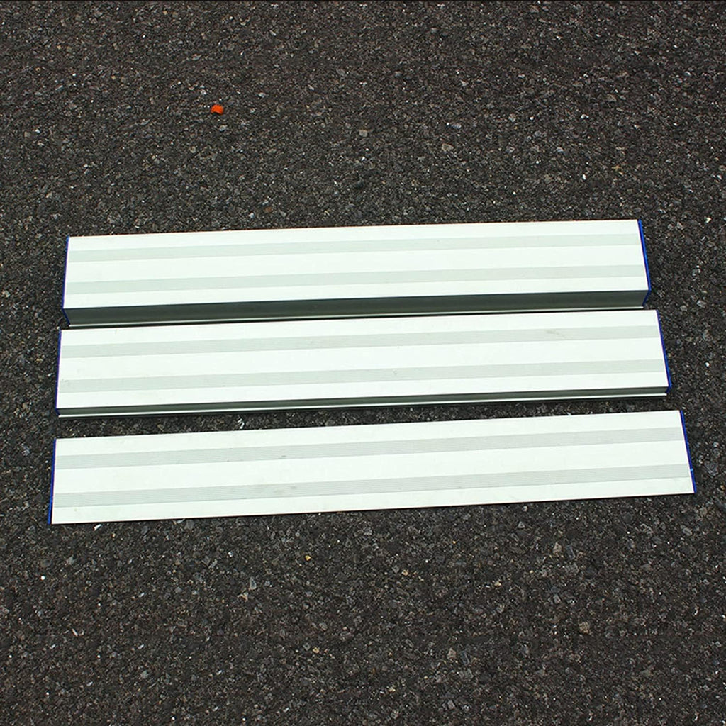 Floor Transition Strip Walkers Entry Ramp, Entry Threshold Ramp Aluminum,Doorways Door Floor Transition Strip,Wedge Ramp Combo,Mini Mobile Home Ramps