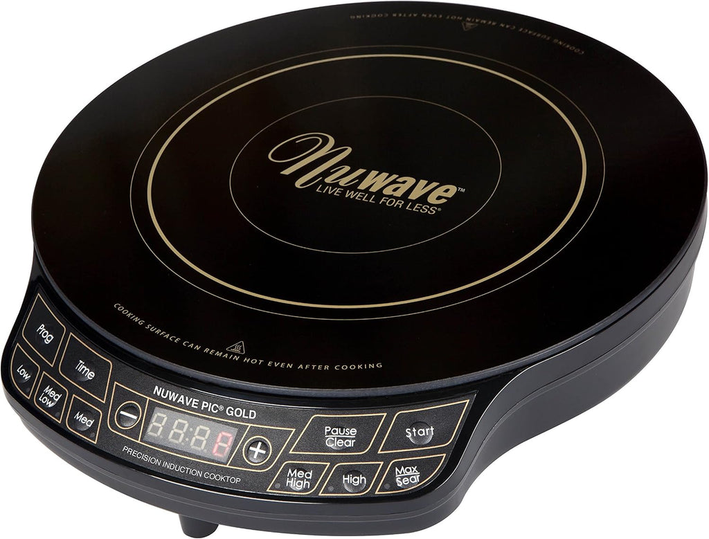 Nuwave 9' and 10.5' Hard Anodized Fry Pan Set with Ceramic Nonstick Interior