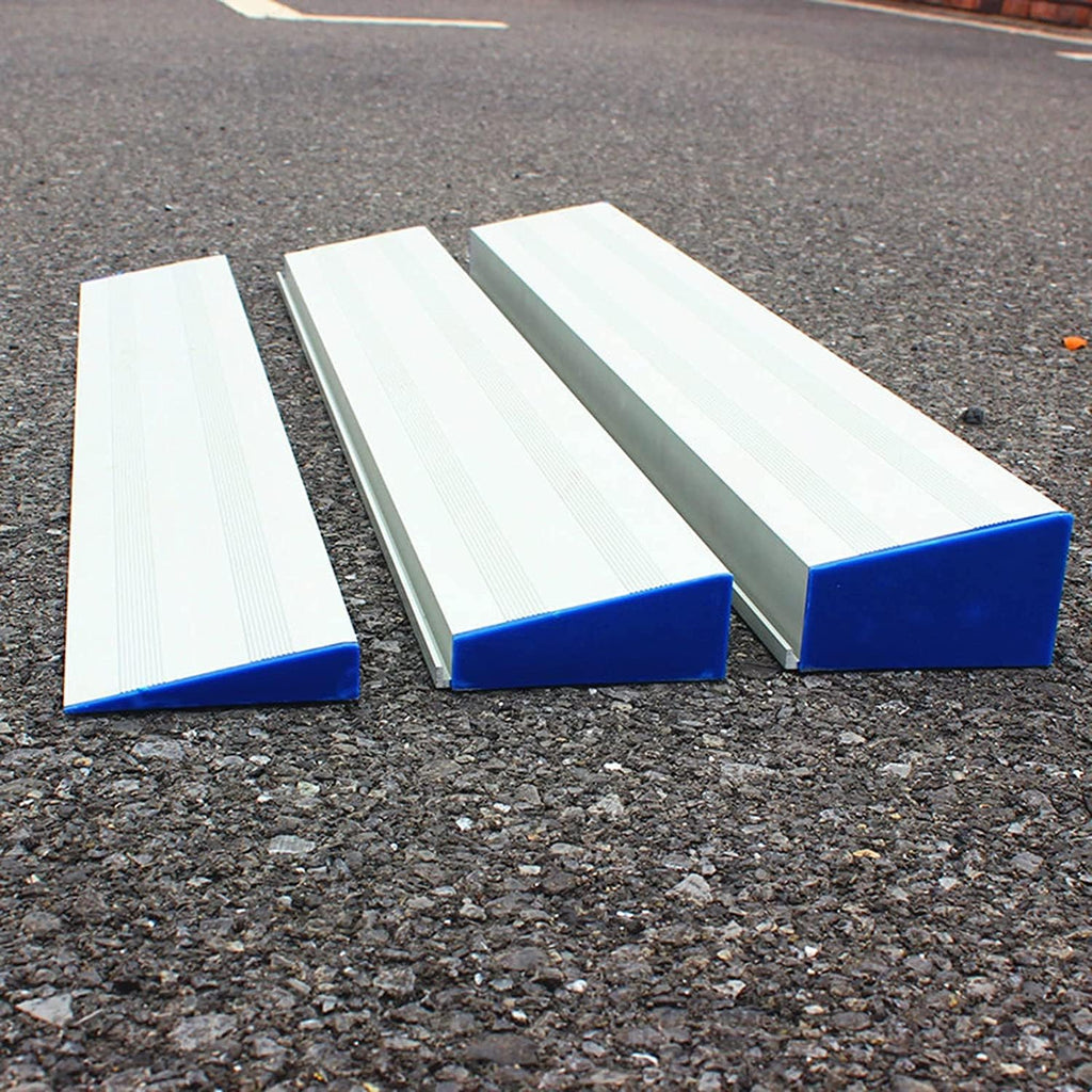 Floor Transition Strip Walkers Entry Ramp, Entry Threshold Ramp Aluminum,Doorways Door Floor Transition Strip,Wedge Ramp Combo,Mini Mobile Home Ramps