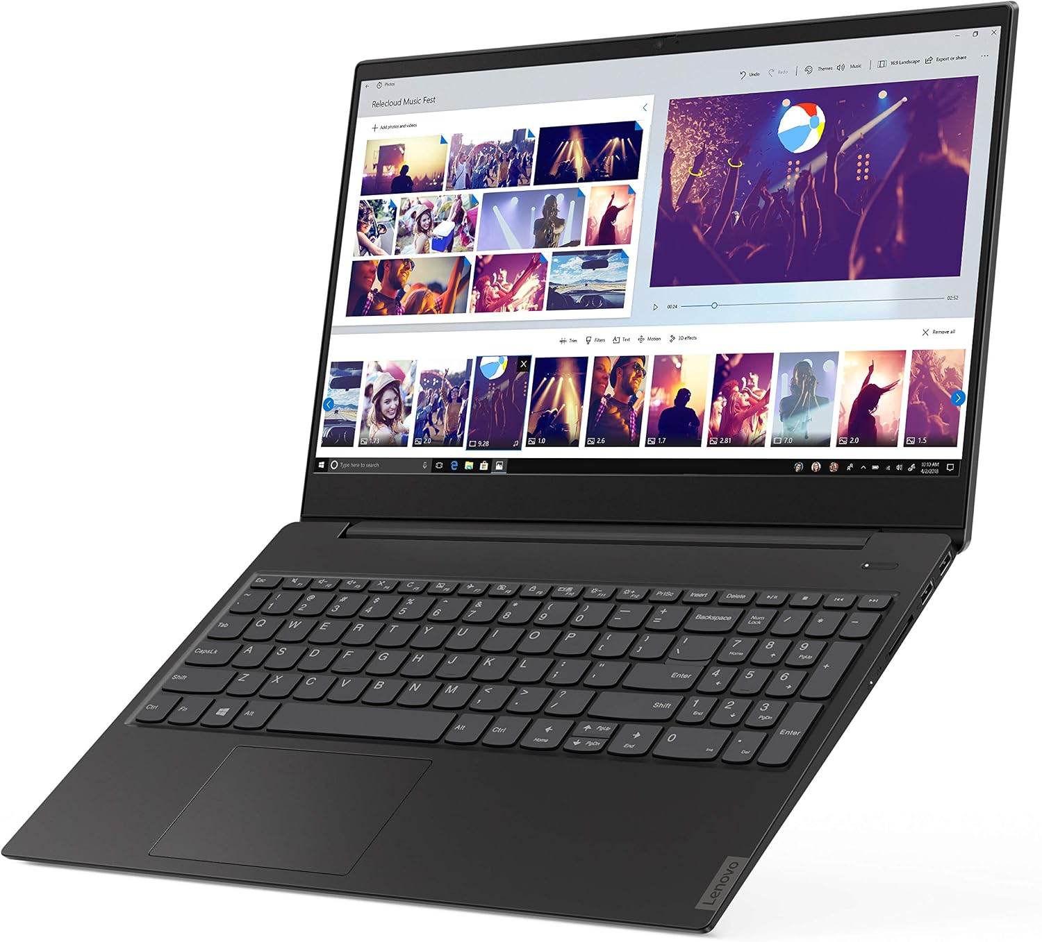 Lenovo ideapad S340 15.6' HD LED Backlit Anti-Glare Display Laptop, Intel Core i3-8145U 2.1GHz up to 3.9GHz, 8GB DDR4, 128GB NVMe SSD, Bluetooth, USB 3.1, HDMI, Webcam, Windows 10