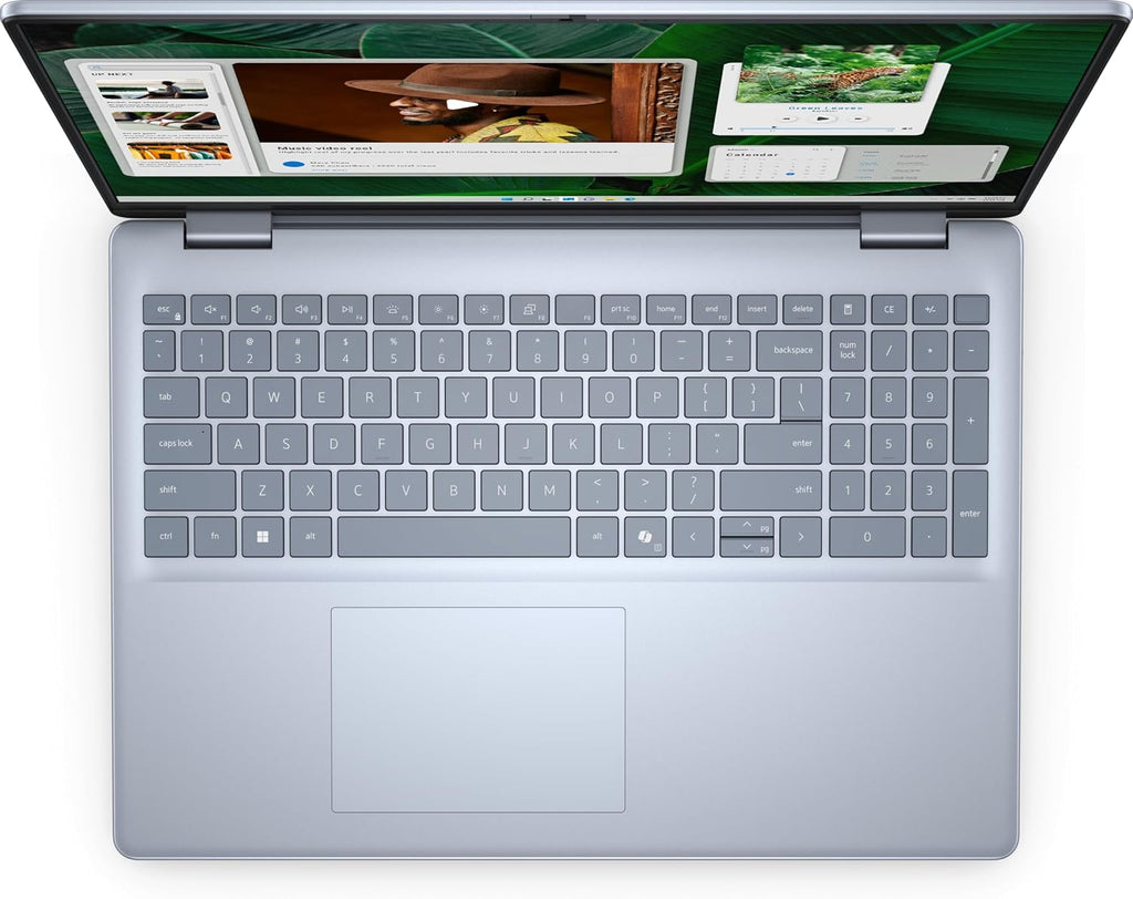 Dell Inspiron 16 Laptop 2024 16' WUXGA 1920 x 1200 Touchscreen, Intel Core 7 150U Intel Iris Xe Graphics 48GB DDR5 2TB SSD Backlit KB FP Wi-Fi 6E Bluetooth 5.2 1080p FHD Camera Windows 10 Home