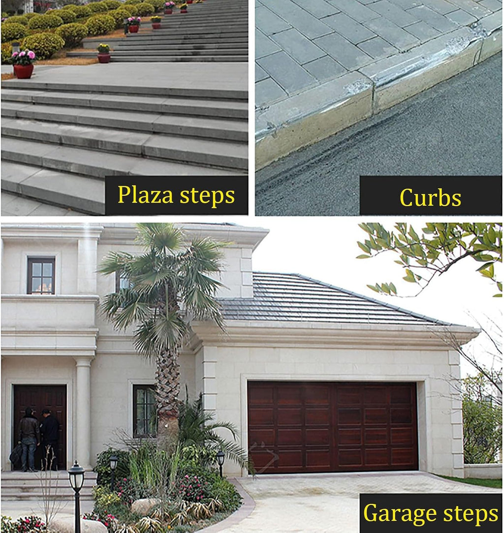 Rubber Door Threshold Ramp, Heavy Duty & Anti-Slip, Multi-Height Options, Ideal for Wheelchairs, Elderly & Pets, Suitable for Doorways, Garages, & Showers
