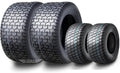 WANDA Set 4 16X6.5-8 & 22X9.5-12 Lawn Mower Tractor Cart Turf Tires 4 Ply-13019/13135