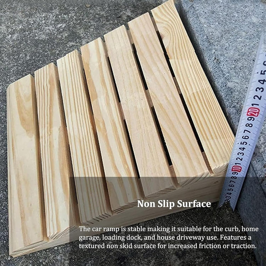 Ramps Threshold Ramp, 3/4/5/6/7inch Rise Wheelchair Ramps for Doorways/Front Door/Garage, Non-Slip Entry Threshold Ramp for Walkers/Motorcycle/Disabled(10.2x11.8x2.8in)