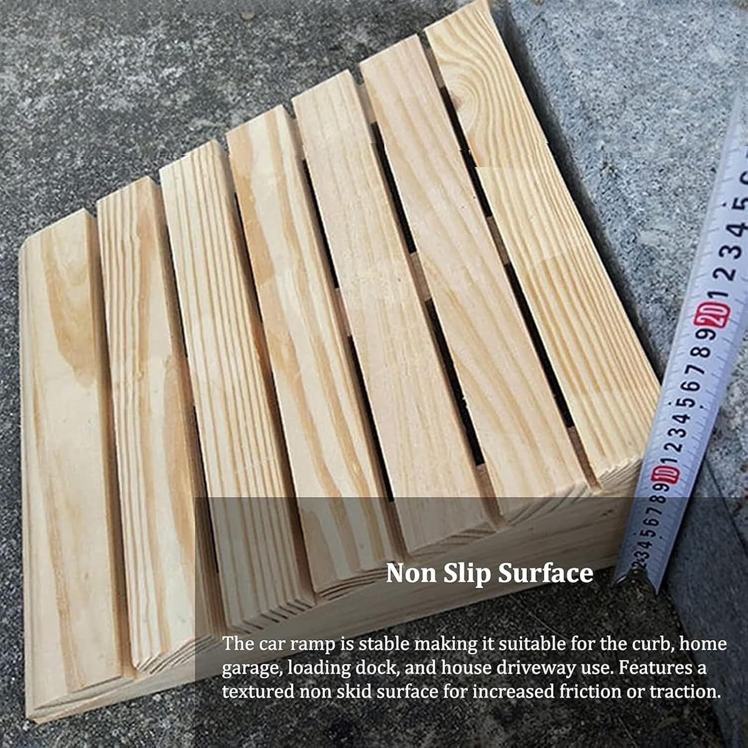 Ramps Threshold Ramp, 3/4/5/6/7inch Rise Wheelchair Ramps for Doorways/Front Door/Garage, Non-Slip Entry Threshold Ramp for Walkers/Motorcycle/Disabled(10.2x11.8x2.8in)