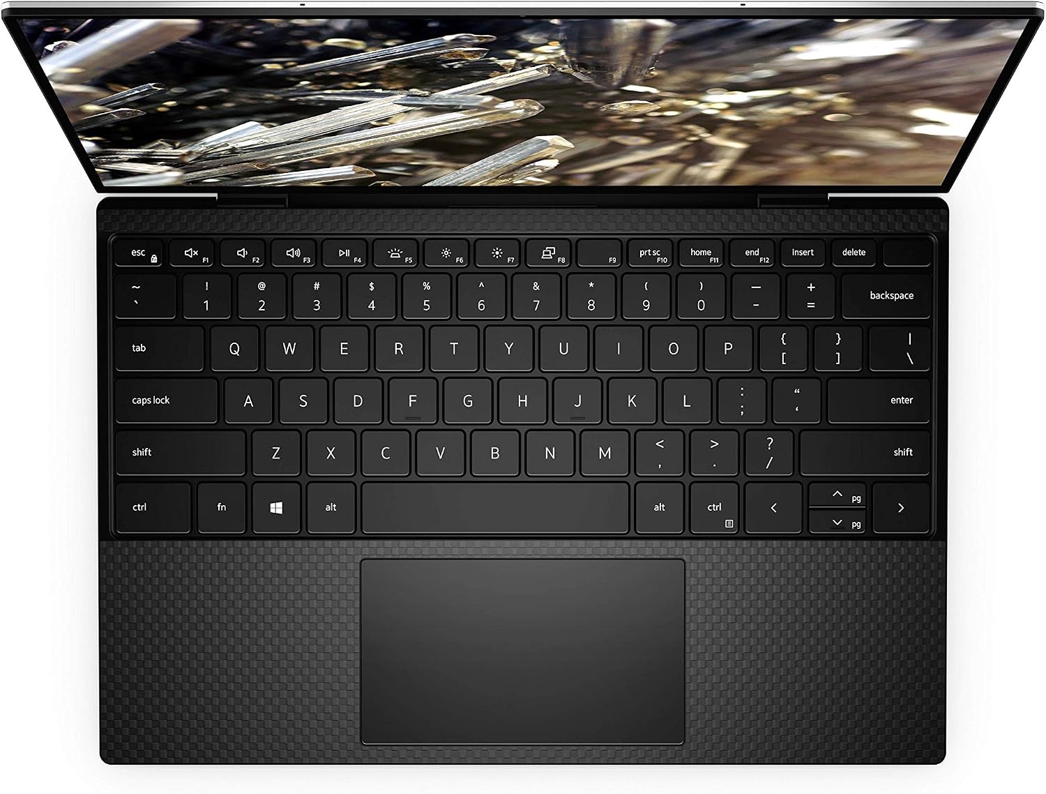 Dell 2020 XPS 9300 13.4-inch UHD+ 4K Touch, Intel 10th Gen Core i7-1065G7, 16GB Ram, 512GB SSD, Fingerprint Reader Windows 10, Silver (Renewed)