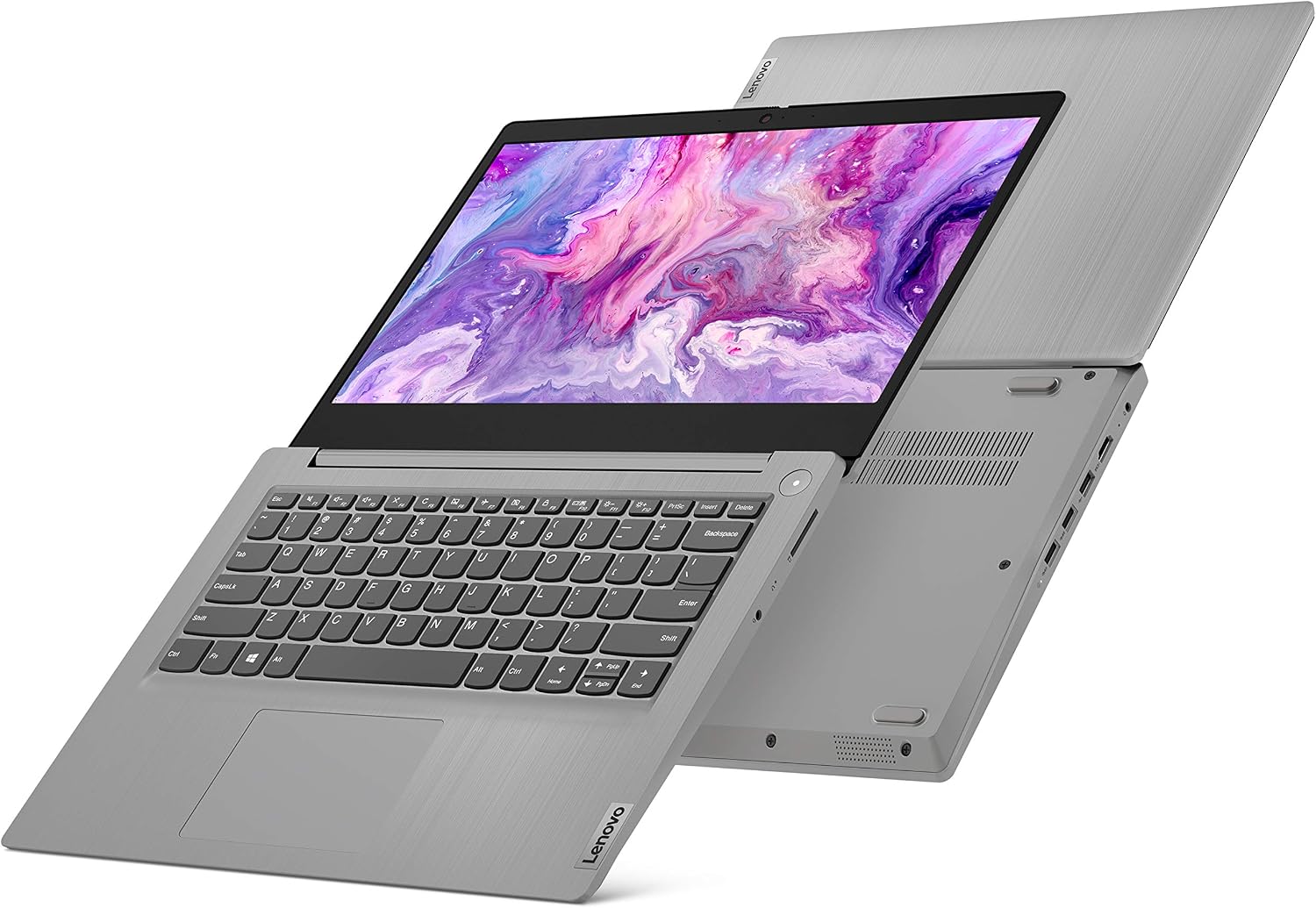 Lenovo IdeaPad 3 14 Laptop, Intel Core i3-1005G1, 4GB RAM, 128GB Storage, 14.0' FHD Display, Windows 10 S