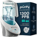 PIURIFY 3 in 1 Hydrogen Water Machine: Hydrogen Water Generator + Vortex Structured Water + Calcium Sulfite Filter | SPE/PEM Hydrogen Water Pitcher with Magnetic Water | BPA-Free Tritan | 50 OZ