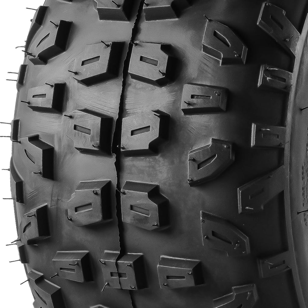 KAX 22x10-10 22x10x10 Tire Tubeless Mini Bike Go Kart ATV Quad 4 Wheeler 4PLY Z-183 2PC