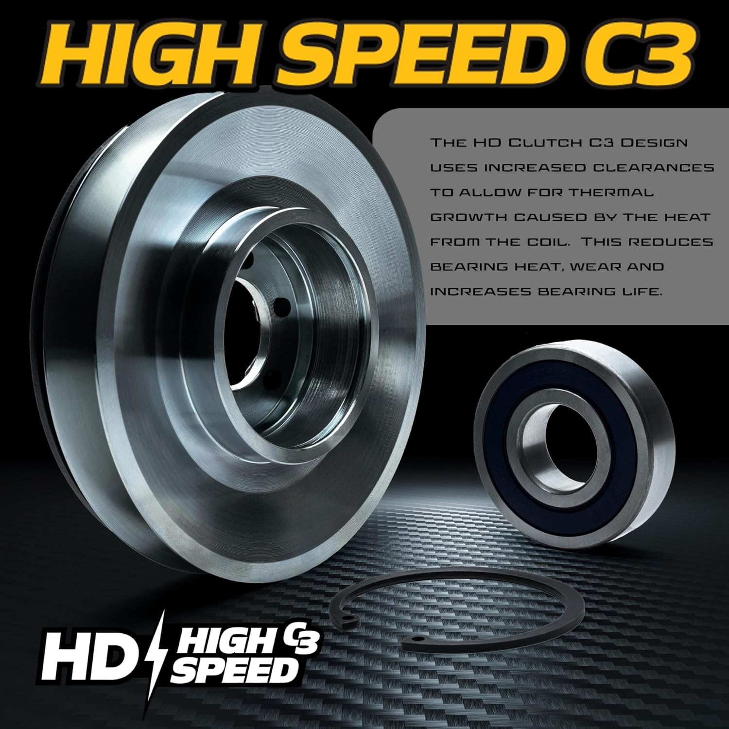 BIGBearing HiTorque 130ftlb (OEM 105) Solid Steel Billet Pulley Clutch 917-04174A & PTO Switch 925-04258A 925-04175A 925-3233A for Cub Cadet Troy-Bilt MTD Craftsman White 5219-51 5219-64 5219-79