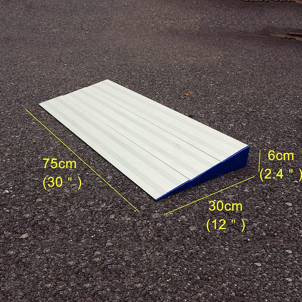 Floor Transition Strip Walkers Entry Ramp, Entry Threshold Ramp Aluminum,Doorways Door Floor Transition Strip,Wedge Ramp Combo,Mini Mobile Home Ramps