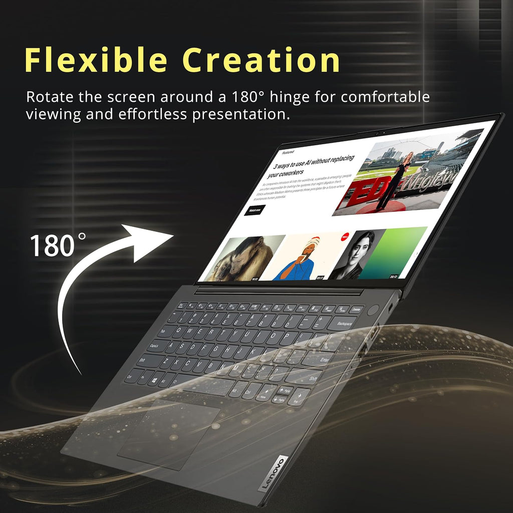 Lenovo V14 G3 14″ FHD Business Laptop, Intel i7-1255U, 16GB DDR4 RAM, 512GB PCIe SSD, Intel Iris Xe Graphics, HD Webcam, Wi-Fi 6, Bluetooth, Win 11 Pro, Black, 32GB Hotface USB Card (Renewed)