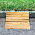 Ramps Threshold Ramp, Curb Ramp for Driveway, Door Threshold Ramp Wood/Large Entryway Transition Ramp 3/5/ 6/8/ 4 Inch High, Portable Non Slip Home Slope for Moving(40x30x8cm (15.7x12x3in))