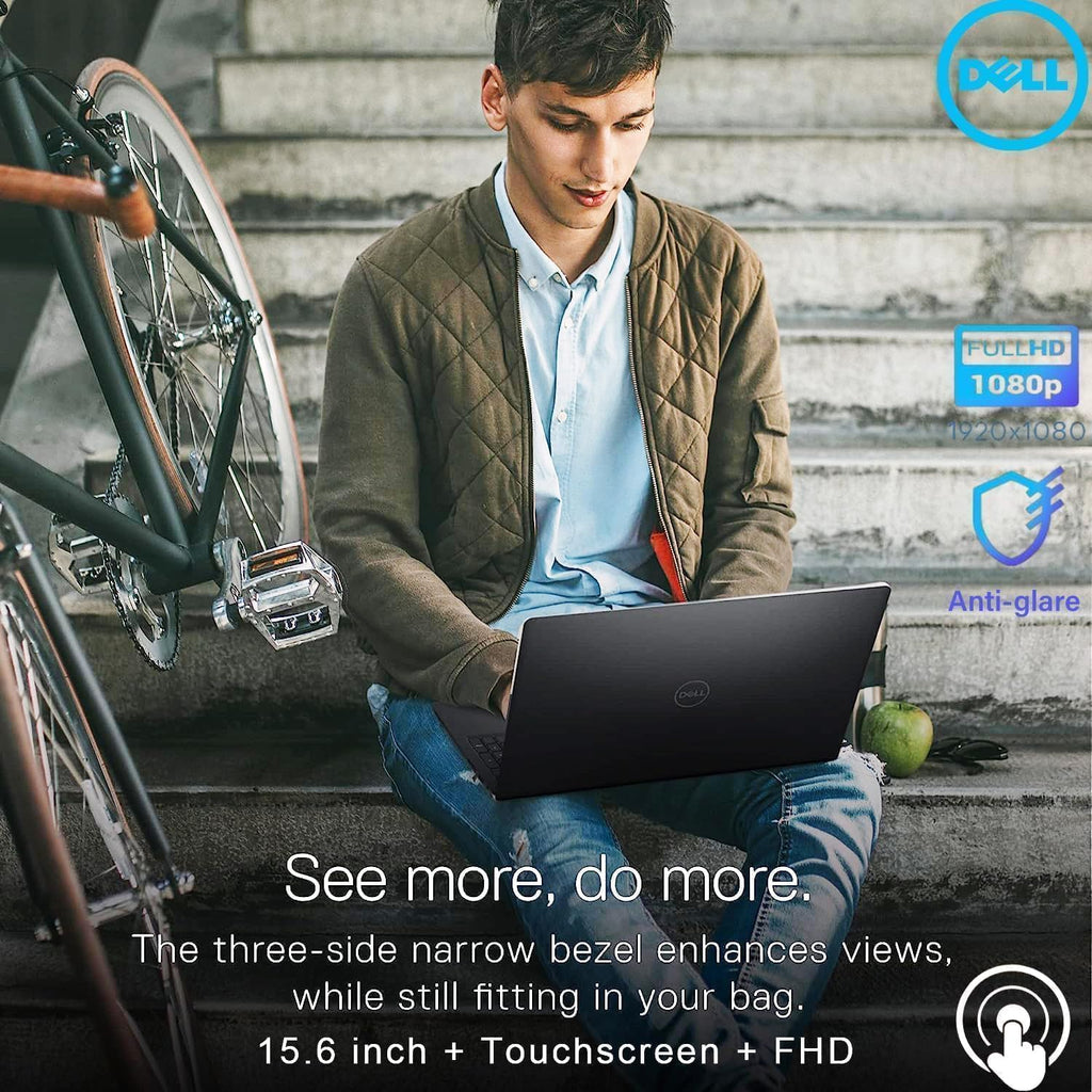 Dell Inspiron 15.6' Touchscreen Business Laptop | 13th Gen Intel Core i7-1355U | 16GB RAM | 512GB PCIe SSD | USB-C, HDMI, SD Card Reader | Windows 11 with MS Office| WOWPC USB