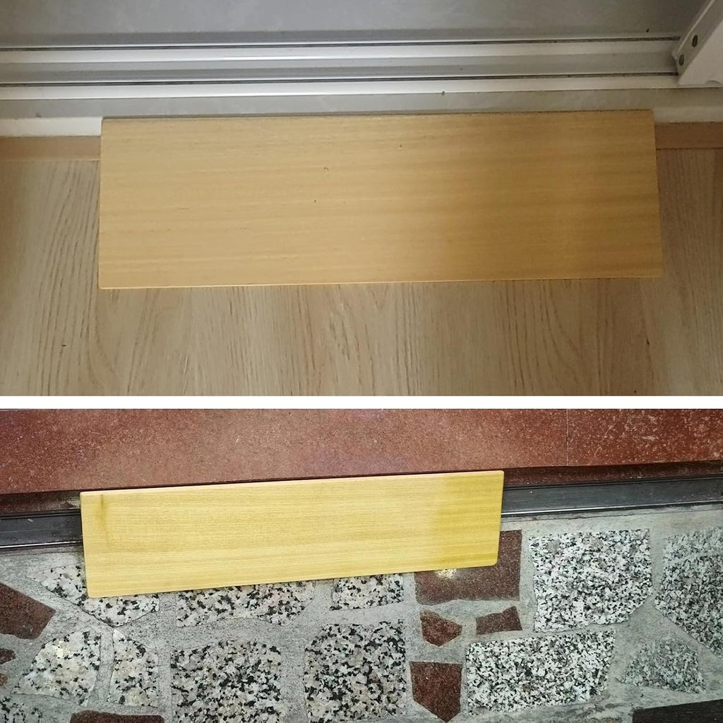 Ramp for Wheelchair for Home Steps Indoor Wooden Threshold Ramp for Front Door Portable Entry Steps Slope Ramp for Doorways Yard for Floor-Sweeping Robot (Size : 80x18x3.5cm)