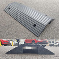 Rubber Non-Skid Threshold Ramps for Wheelchair, 3in Rise Stable Transition Ramp, Portable Utility Mobility Access for Home Entry Portable Ramp for Doorways & Barn Door