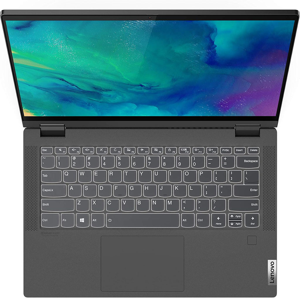 Lenovo Flex 5 Laptop, 14.0' FHD Touch Display, AMD Ryzen 5 5500U, 16GB RAM, 256GB Storage, AMD Radeon Graphics, Windows 11 Home, Graphite Grey