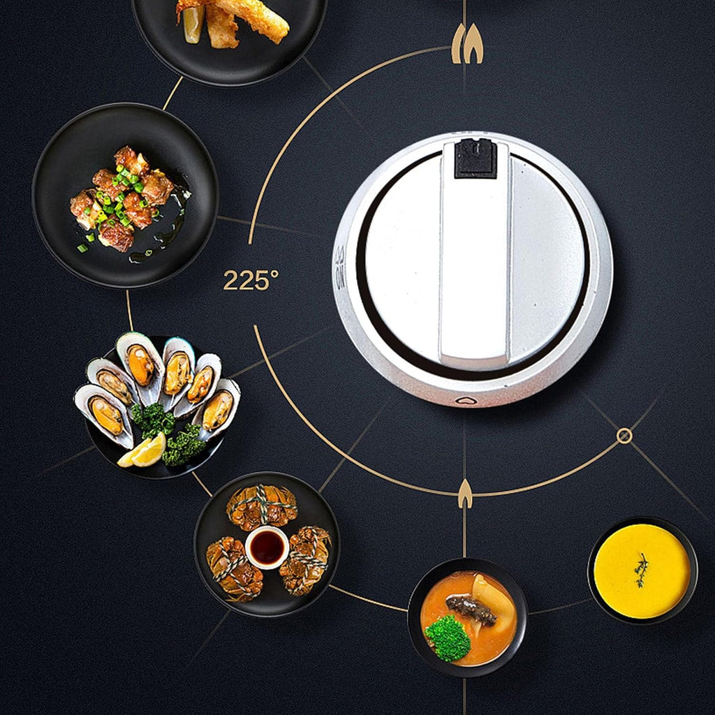 Gas Cooktop,Tabletop Stainless Steel Single Burner Thermocouple Protected Easy to Clean,Suitable for Indoor Use(LPG)(NG) (Size : NG)