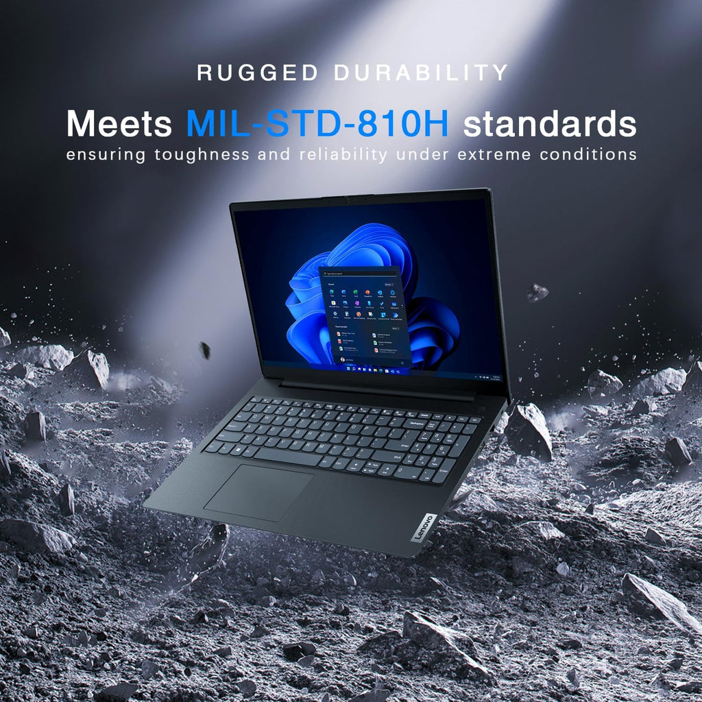 Lenovo V15 AI-Powered Business Laptop • Copilot Ready • 16GB RAM • 256GB PCIe SSD • 15.6 FHD Display w/Low-Blue Light • HDMI • Long Battery Life • Intel Processor • Ethernet Port • Win 11 Pro