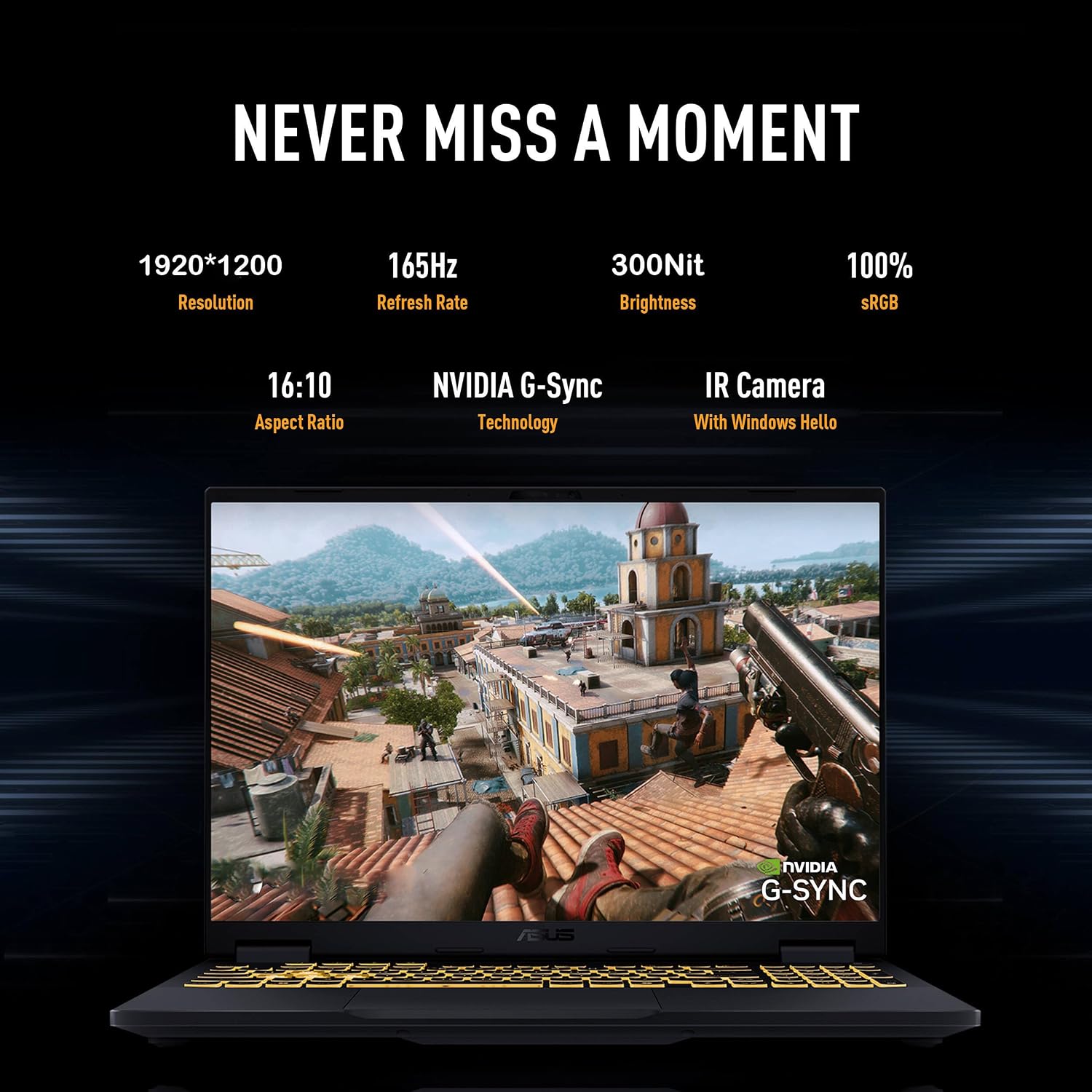 ASUS TUF F16 Gaming Laptop, NVIDIA GeForce RTX 5060, 14 Gen Intel 16-Core i7-14650HX, 16' FHD+ 165Hz Anti-Glare Display, Backlit Keyboard, 64GB DDR5 RAM, 1TB SSD, Win 11 Pro, WiFi 6E, w/Accessories