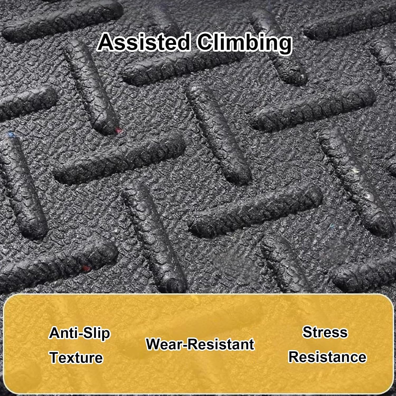 Rubber and Plastic Curb Ramp, Multiple, Threshold Ramp, Strong Load-Bearing, Suitable for Entryway, Bike, Pets, Sidewalk(100 * 30 * 12cm/39 * 12 * 5in)