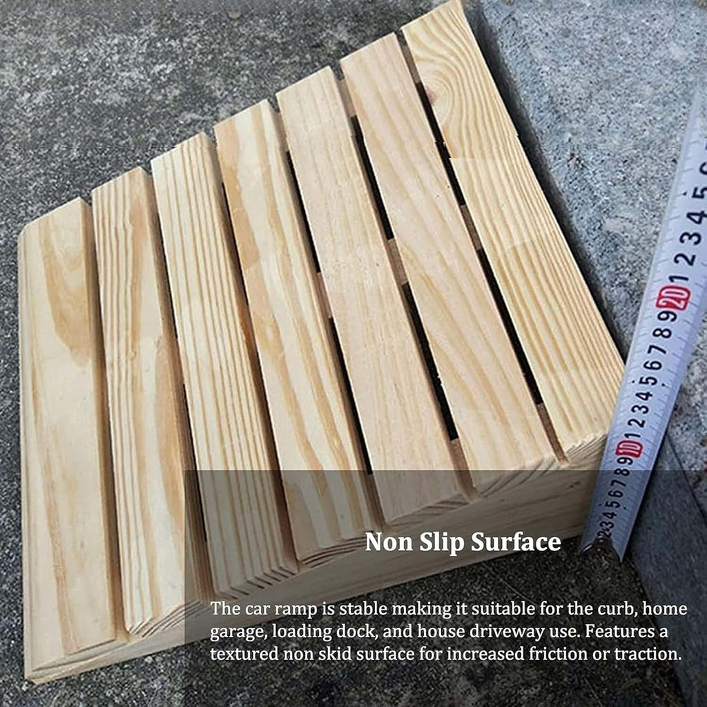 Loading Ramps, Threshold Ramp, Rise Wooden Threshold Ramps for Doorways, Non-Slip Durable Entry Ramp for Home/Garden Step/Sheds Doors, for Wheelchairs Walkers