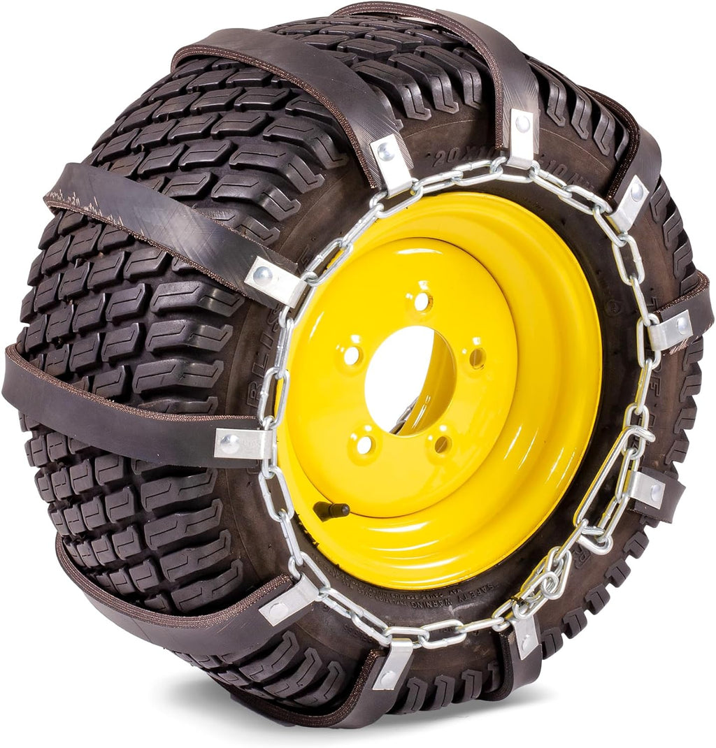 TerraKing 45-0621 TerraGrips-23 x 10.5-12 Tires; Designed for Riding Lawn and Garden Tractors for Snow