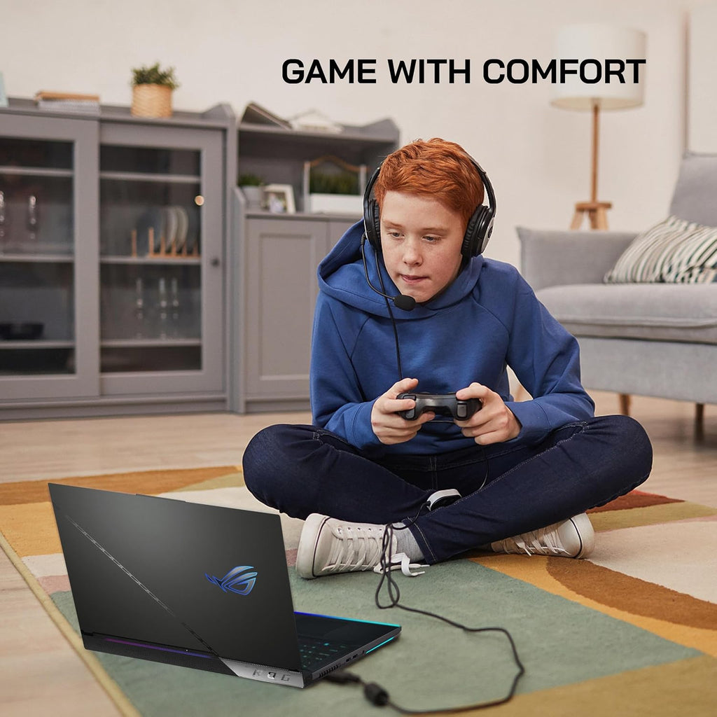 ASUS ROG Strix G17 Gaming Laptop, 17.3' QHD 240Hz Display, AMD Ryzen 9 7845HX, GeForce RTX 4060, 32GB DDR5 RAM, 1TB PCIe SSD, RGB Backlit Keyboard, Win 11 Pro, Gray, 32GB Hotface USB Card (Renewed)