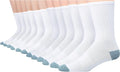 Hanes Men's Socks, Active Cool X-temp Lightweight Moisture-wicking Cushioned Ankle, Crew and No Show, 12 and 14 Pair Packs