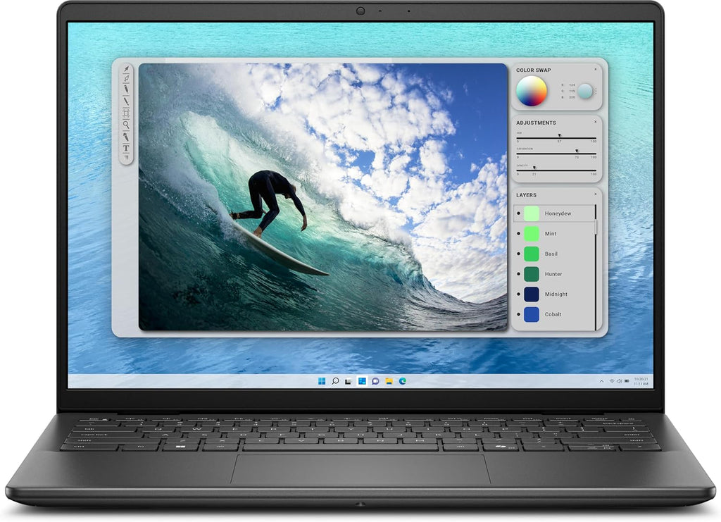 Dell Inspiron 14 i5440 2024 Business Laptop 14' WUXGA IPS 10-Core Intel i5-1334U 16GB DDR5 2TB SSD Intel Iris Xe Graphics Wi-Fi 6 Backlit Keyboard Win11 Pro