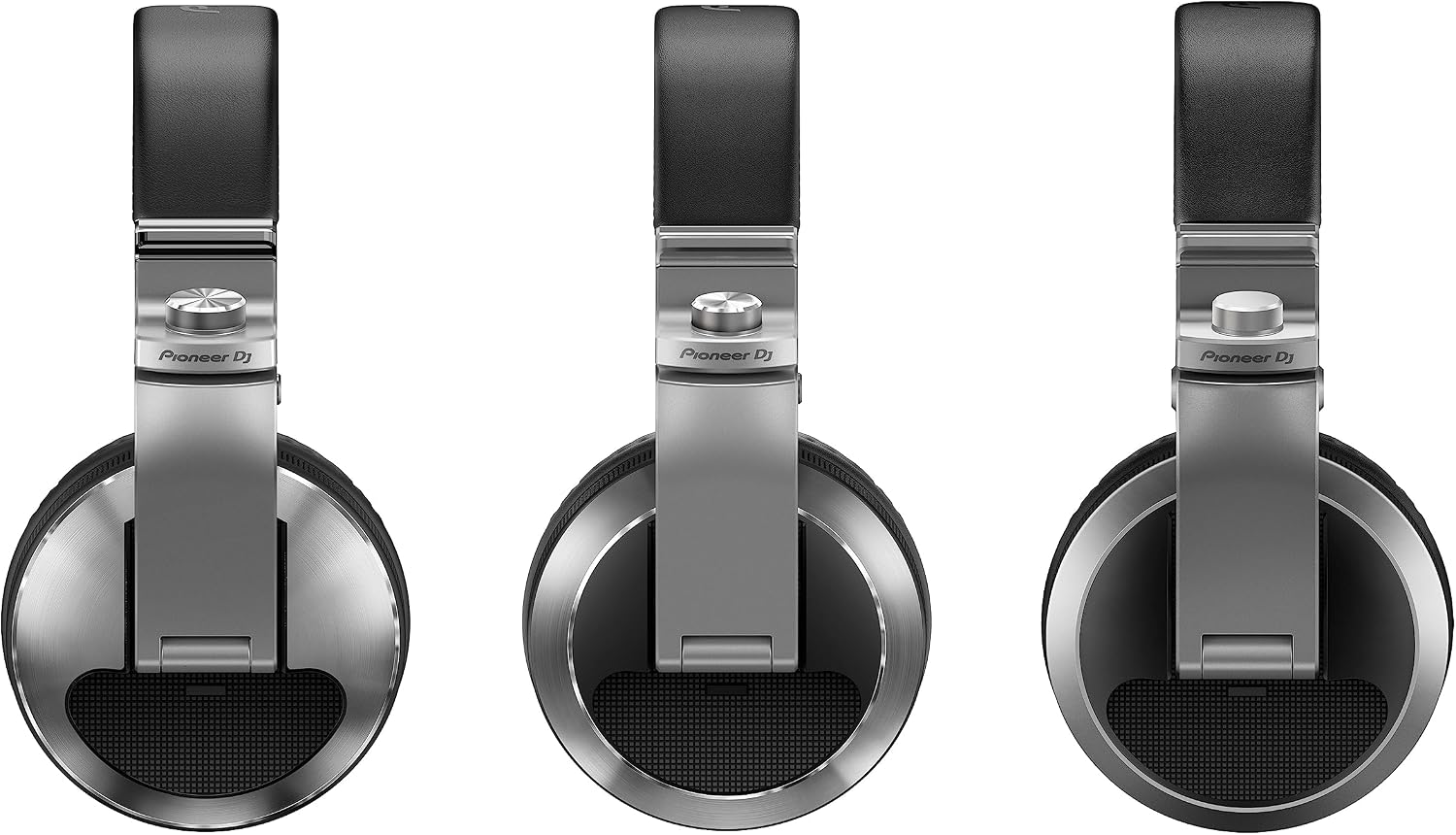 Pioneer HDJ-X7-S Over-Ear DJ Headphones, Silver