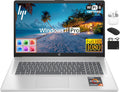 HP 2025 Pavilion Laptop, 17.3' FHD IPS Computer, 6-Core AMD Ryzen 5, 16GB RAM, 1TB Storage (500GB SSD + 500GB Ext), Wi-Fi 6, Webcam, Long Battery, HubxcelAccessory, Lifetime Office 2024 Windows 11 Pro