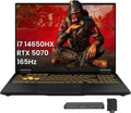 ASUS TUF F16 16' WUXGA 165Hz Gaming Laptop, Intel i7-14650HX, GeForce RTX 5070 8GB GDDR7, 32GB DDR5, 2TB SSD, RGB Backlit Keyboard, FHD IR Camera, Wi-Fi 6E, Win 11 Pro, Gray, 1TB Docking Station Set