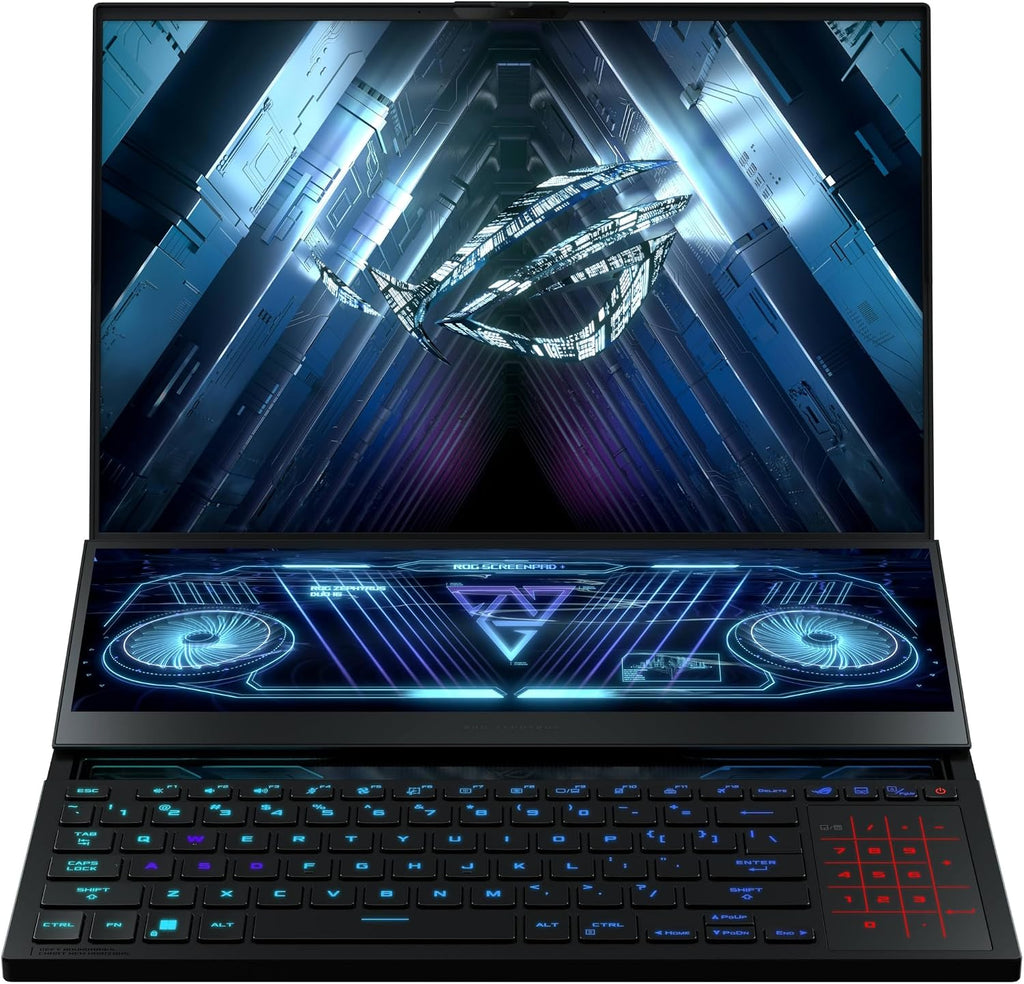 ASUS ROG Zephyrus Duo 16 GX650RW Gaming/Entertainment Laptop AMD Ryzen 9 6900HX 32GB RAM 1TB SSD NVIDIA GeForce RTX 3070 Ti 16' (2560x1600) QHD+ Display Windows 11 Pro (Renewed)