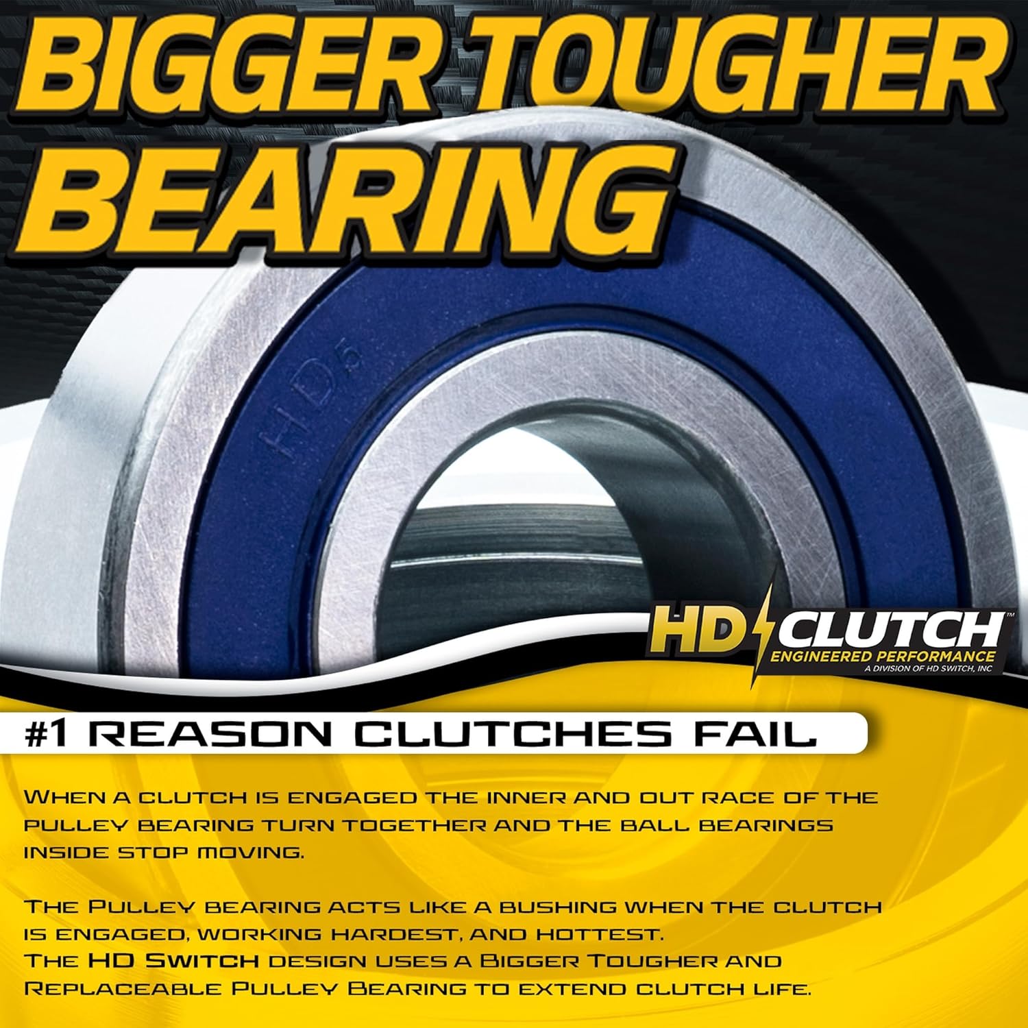 HD Switch BIGBearing HiTorq 130ftlb PTO Clutch 119-8941 5219-107 for ExMark Quest Toro TimeCutter Titan ZS5000 MX4800 MX4880 MX5060 MX5400 MX5480 MX6000 MX6080 X4850 X5450 XS4850 SX5450 ZX5400 ZX6000