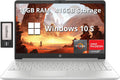 HP 15.6' FHD Laptop, AMD Ryzen 3-3250U Processor, 16GB RAM, 416GB Storage(256GB SSD + 160GB Docking Station Set), AMD Radeon Graphics, Numeric Keypad, 720p HD Webcam, WiFi, Windows 10S, Silver