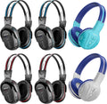 SIMOLIO Wireless Headphones for Car and Bluetooth Headphones for Kids, Infrared Headphones Compatible with Honda Odyssey & uConnect VES & Dodge Grand Caravan & Chevy Suburban 2006-2022