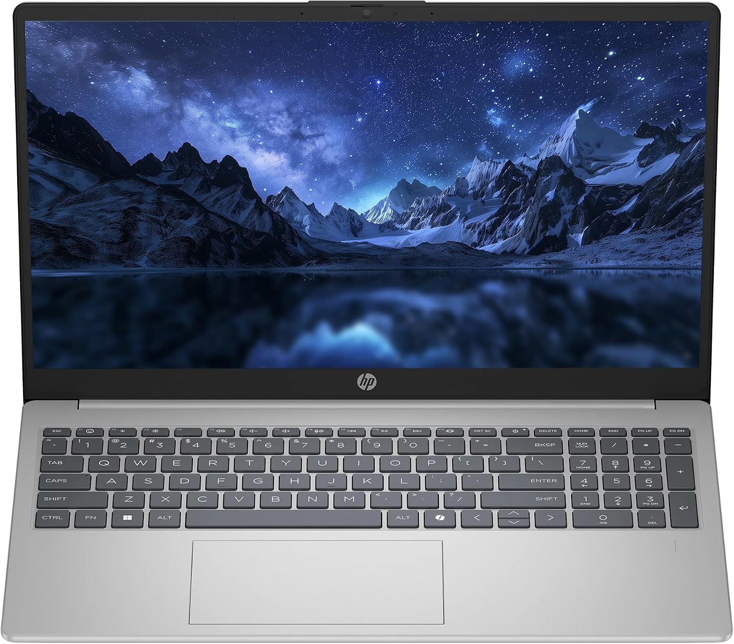 HP 15.6' Business Laptop Computer, Intel Core i5-1334U 10-Core (Up to 4.6Ghz), 32GB RAM 1TB SSD, Fingerprint Reader, Backlit Keyboard, Windows 11, Numeric Keypad, SageNova Earphones, Silver