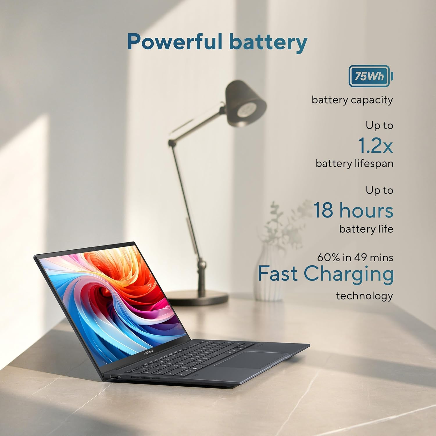 ASUS Zenbook 14 OLED Touchscreen AI PC Laptop,14' FHD+, Intel Core Ultra 7 255H (> i9-13900H), 16GB DDR5 RAM, Backlit, 2x Thunderbolt 4, Wi-Fi 7, IST Computer Customized 512GB/1TB/2TB SSD, Win 11 Pro